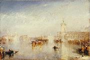 Joseph Mallord William Turner The Dogano, San Giorgio, Citella, from the Steps of the Europa oil painting